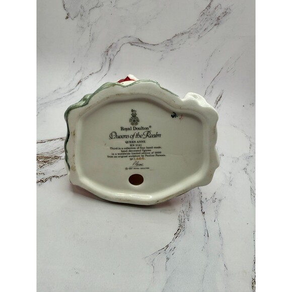 Royal Doulton Queens Of The Realms Queen Anne HN 3141 Limited Edition of 5K MINT - Picture 8 of 12